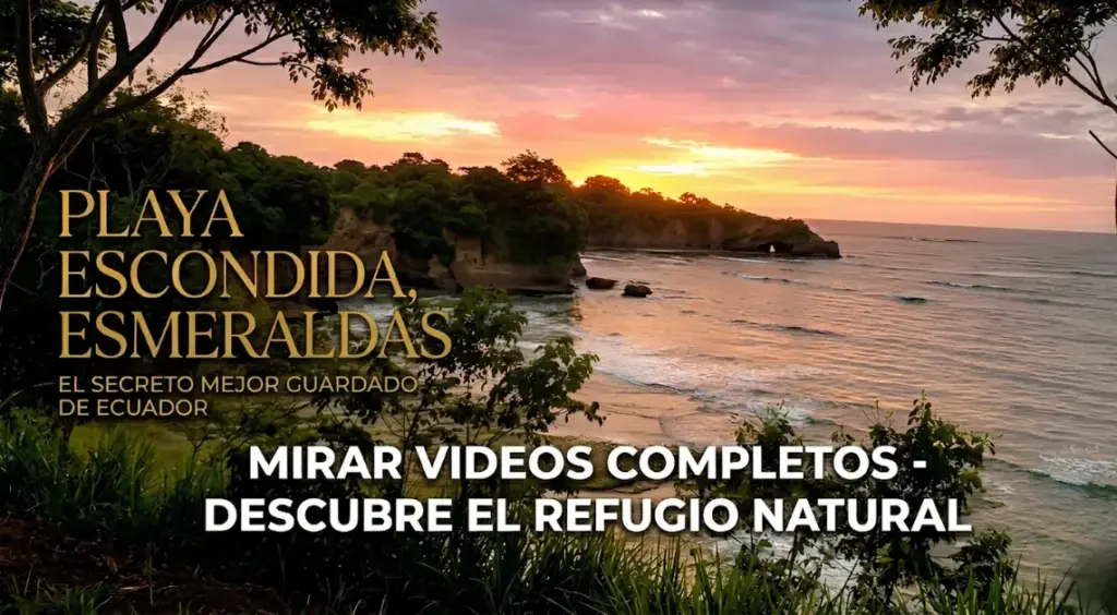videos en youtube de playa escondida esmeraldas ecuador